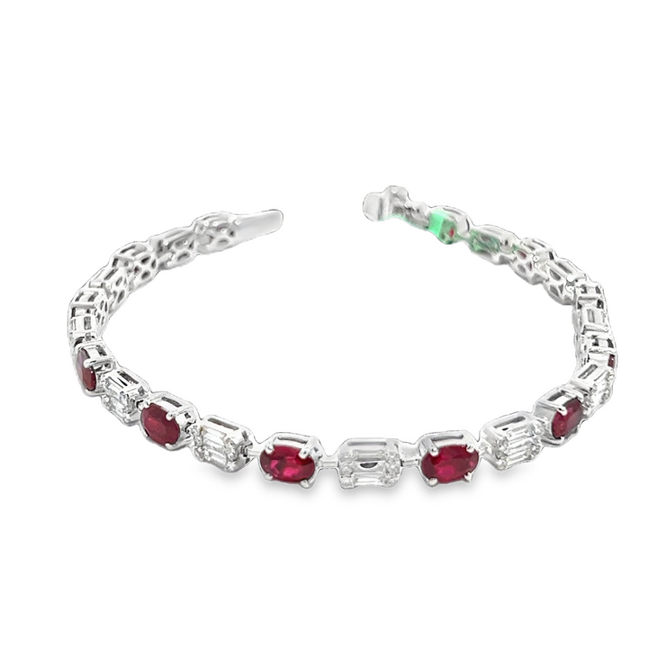 Ruby and Diamond Bracelet