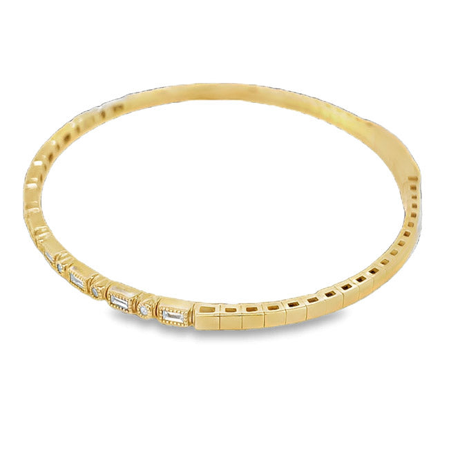 Flexible Diamond Bangle