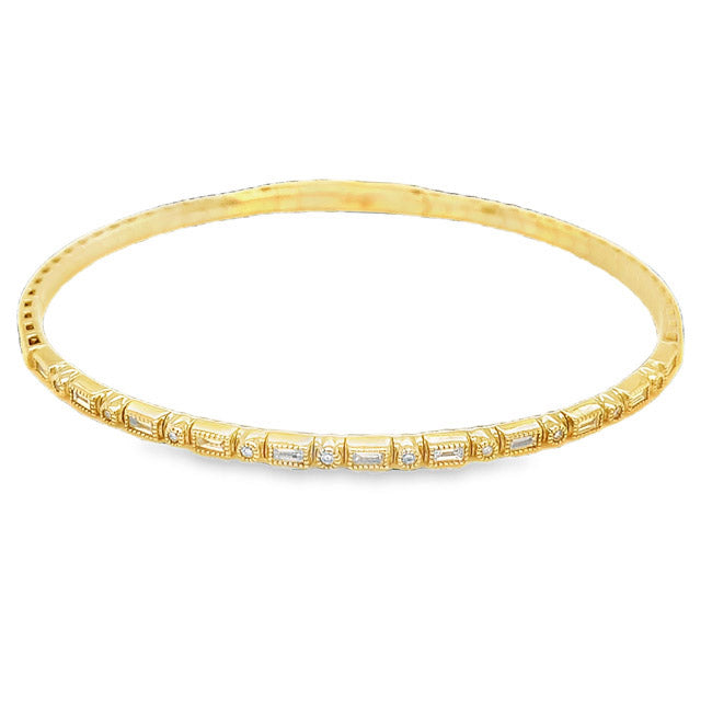 Flexible Diamond Bangle