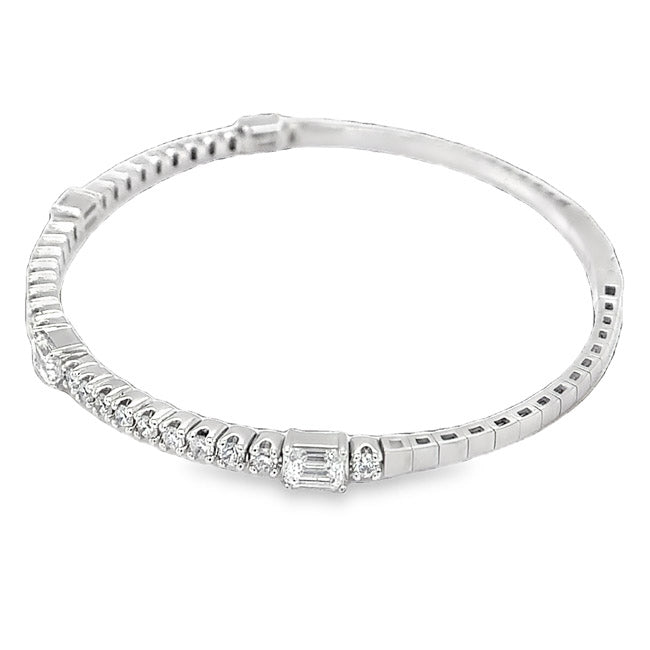 Flexible Diamond Bangle