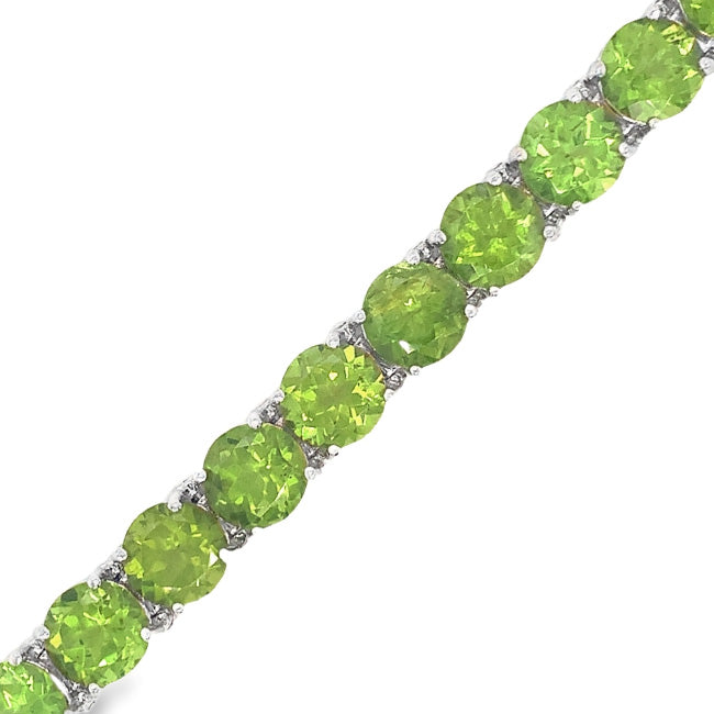 Dazzling Peridot Bracelet