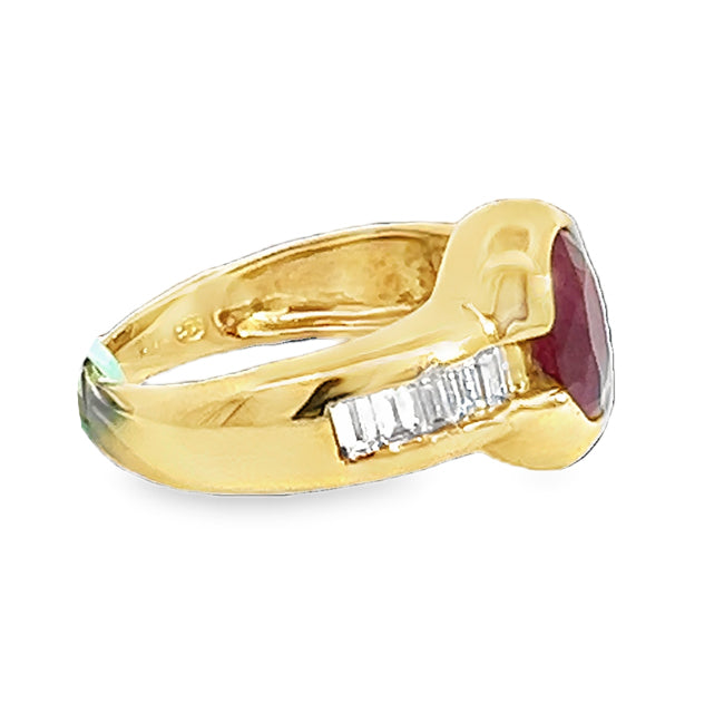 Ruby & Diamond Ring