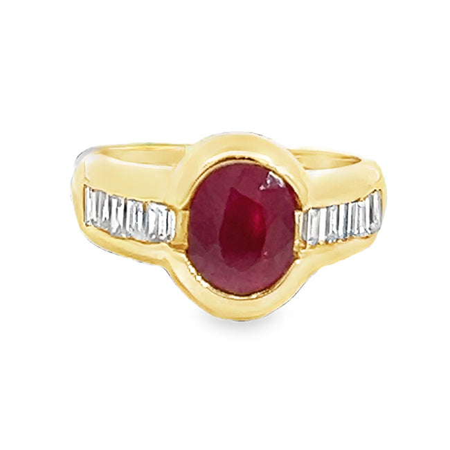 Ruby & Diamond Ring